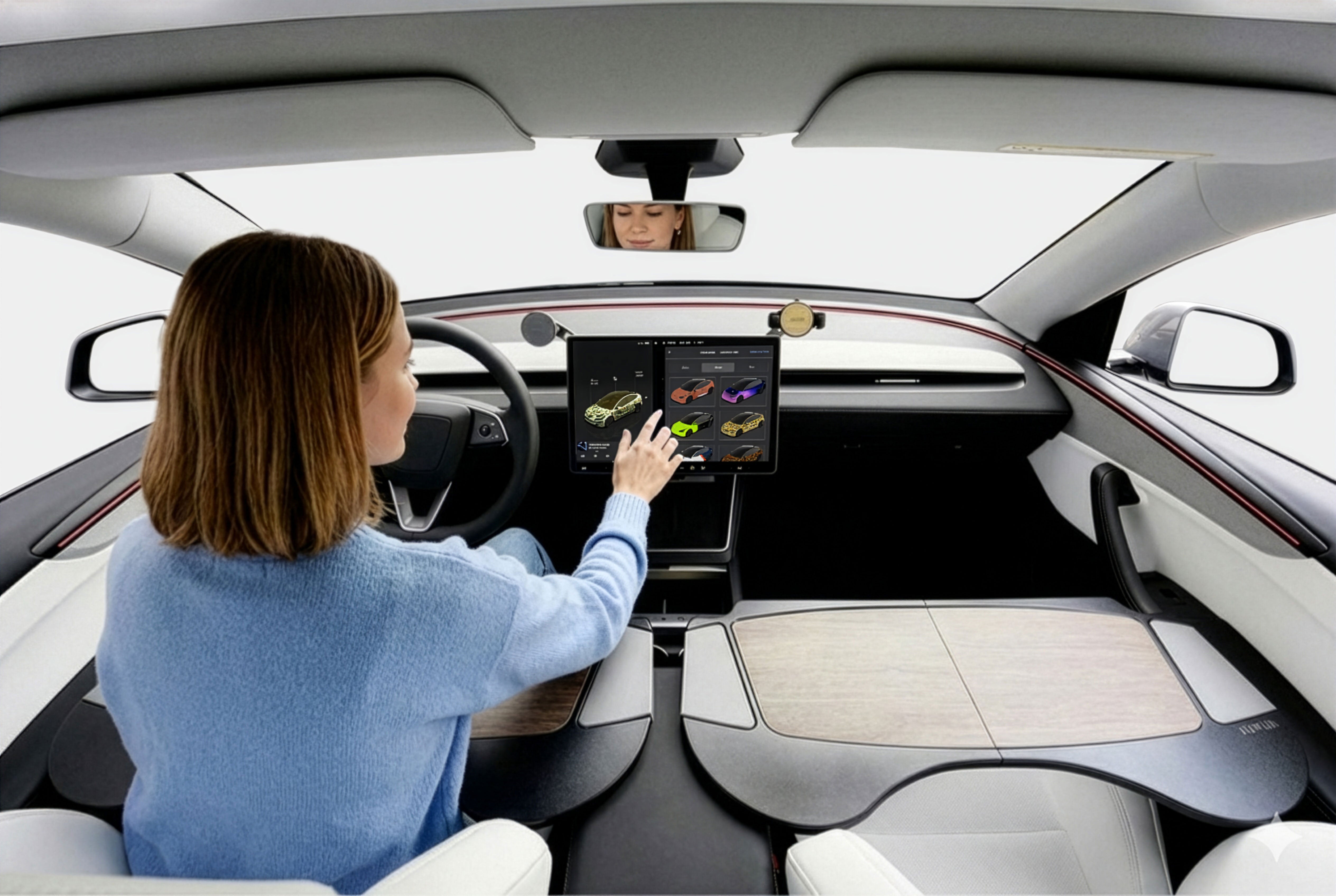 特斯拉假期更新|如何製作專屬車漆包膜?免費線上改色模擬器