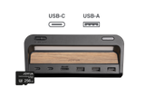 HUB集線器 (UBS-A + USB-C 版) +  MicroSD 記憶卡組合