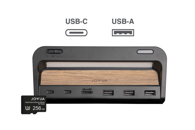 HUB集線器 (UBS-A + USB-C 版) +  MicroSD 記憶卡組合