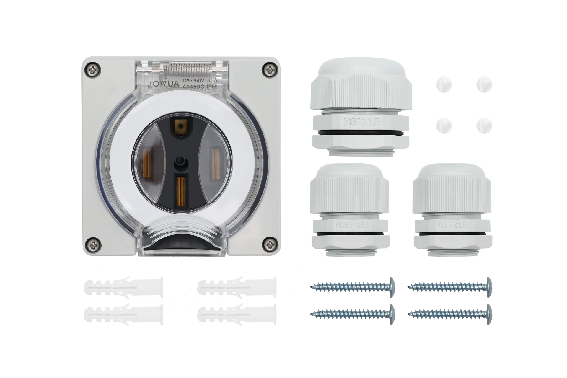 NEMA 14-50 防水電源插座盒